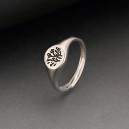 GIVA 92.5 Sterling Silver Enchanted Forest Ring for Women-picture-28