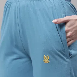 Vimal Jonney Multicolor Cotton Track Pants - Pack of 3 image 5