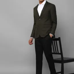 Allen Solly Green Slim Fit Blazer image 5