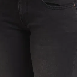 Spykar Black Bootcut Fit High Rise Jeans image 5