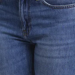 Spykar Blue Cotton Relaxed Fit Mid Rise Jeans image 5