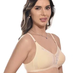 FIMS White & Beige Full Coverage Everyday Bras - Pack Of 2 image 5
