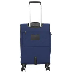 Tommy Hilfiger San Diego Blue Textured Soft Large Trolley Bag - 47 cm image 5