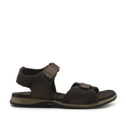 Woodland Men's Brown Floater Sandals image 1