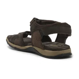 Woodland Men's Brown Floater Sandals image 5