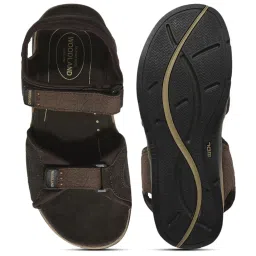 Woodland Men's Brown Floater Sandals image 4