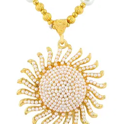 PRIVIU Gold-Plated Beaded Jewellery Set image 5