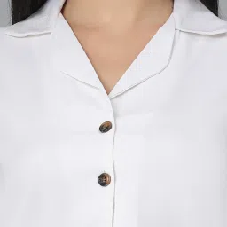 Style Quotient White Regular Fit Shirt image 5