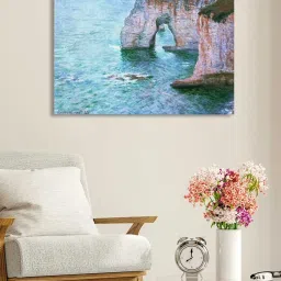 Art Street Manne-Porte Printed Blue Engineered Wood Wall Art image 1