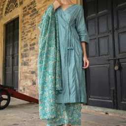 Dharan Gulista Green Kurta image 2