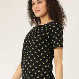 BRINNS Black Print Top image 3