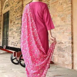 Dharan Gulista Pink Kurta image 3