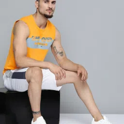 Alcis Orange Slim Fit Printed T-Shirts image 5