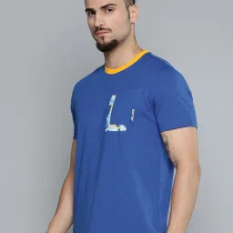 Alcis Blue Slim Fit T-Shirts image 3