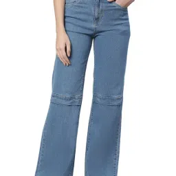 Global Republic Blue Regular Fit Mid Rise Stretchable Jeans-image-56