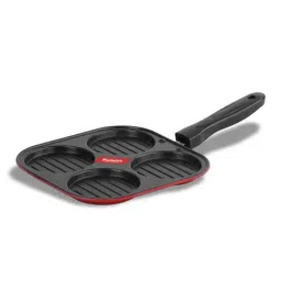 Sumeet Granite Finish NonStick Red Aluminium Round Shape Grill Pan 1.9L-picture-16