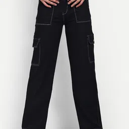 Next One Women Smart Straight Fit High-Rise Stretchable Jeans-picture-34