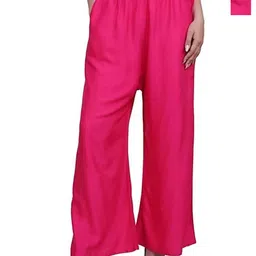 FAMBEE Women Pack Of 2 Flared Palazzos-image-16