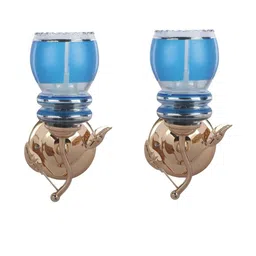 SOMIL Blue Cylinder Glass Wall Lamps-picture-19