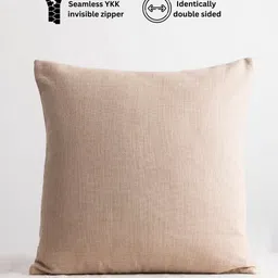 Copper-Red Beige Square Cushion Covers image 4