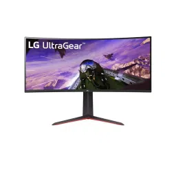 LG UltraGear 45 inch OLED Panel 0.03 ms WQHD Curved Gaming Monitor, 45GR95QE-B image 1