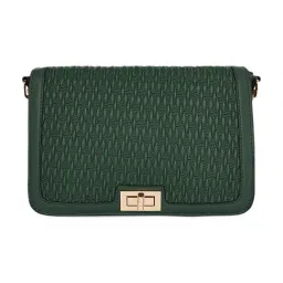 Forever Glam by Pantaloons Forest Green Printed Medium Cross Body Bag-picture-29