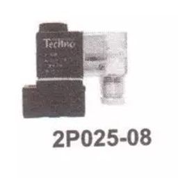 Techno 6.35 mm (1/4 inch) 2/2 Way 24 V DC Direct ACting Solenoid Valve 2P025-08-picture-23