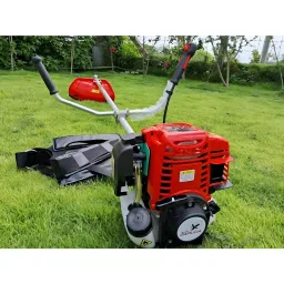 Sharp Garuda 35.8 cc 4 Stroke Heavy Duty Petrol Engine Brush Cutter Machin Red, SGTBC-435 image 3