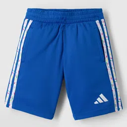ADIDAS KIDS Knit Solid Shorts - Blue-picture-18