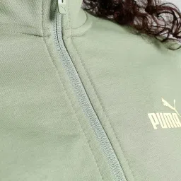 Puma Flower Logo Knitted Regular Fit Jacket image 5