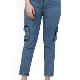 COUTUME COLLECTIONS Women Regular Fit Mid-Rise Light Fade Stretchable Jeans-picture-37