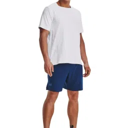 Under Armour Blue Super Fit Sports Shorts image 5