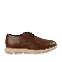 Code by Lifestyle Men's Tan Derby Shoes image 2