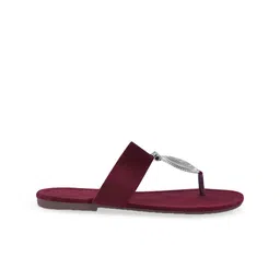 TRYME Women Ethnic Open Toe Flats image 4