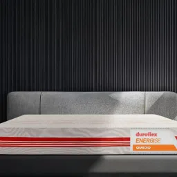 Duroflex Quboid Cream Foam Qube Cell Mattress - Single Size (72 in. L x 35 in. W) image 1