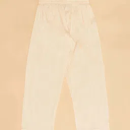 YU by Pantaloons Kids Red & Cream Printed Full Sleeves Kurta Set image 5