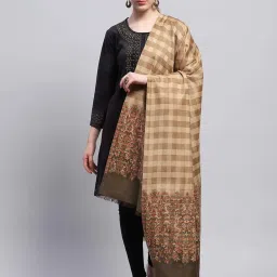 Monte Carlo Women's Multi Color Winter Check Shawl image 1