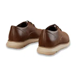 Code by Lifestyle Men's Tan Derby Shoes image 4