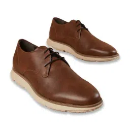 Code by Lifestyle Men's Tan Derby Shoes image 5
