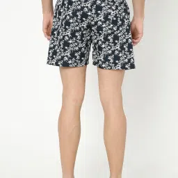 Bewakoof Black & White Printed Boxer image 2