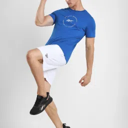 Reebok White Regular Fit Sports Shorts image 5