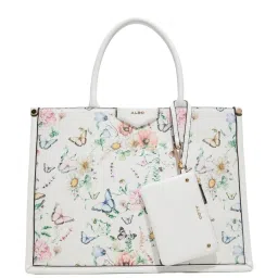 ALDO Multicolor Floral Large Tote Handbag with Pouch image 1