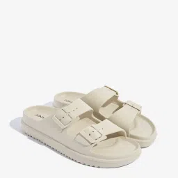 LUNA BLU by Westside Ivory Double Band Flip-Flop image 1