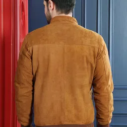 Devoted Men Suede Leather Jacket image 5