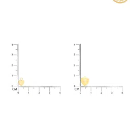 GIVA 92.5 Sterling Silver Dangling Heart Earrings for Women image 5