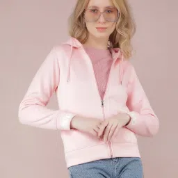 Crimsoune Club Pink Regular Fit Hoodie image 1
