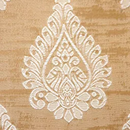 Ariana Jade Motif Beige Polyester 7 ft Door Curtain image 5