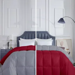 Razzai Pink Poly fill Basic Comforters image 1