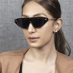 Ted Smith Grey Butterfly UV Protection Unisex Sunglasses image 1