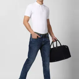 Peter England Jeans Mid Navy Slim Fit Jeans image 5